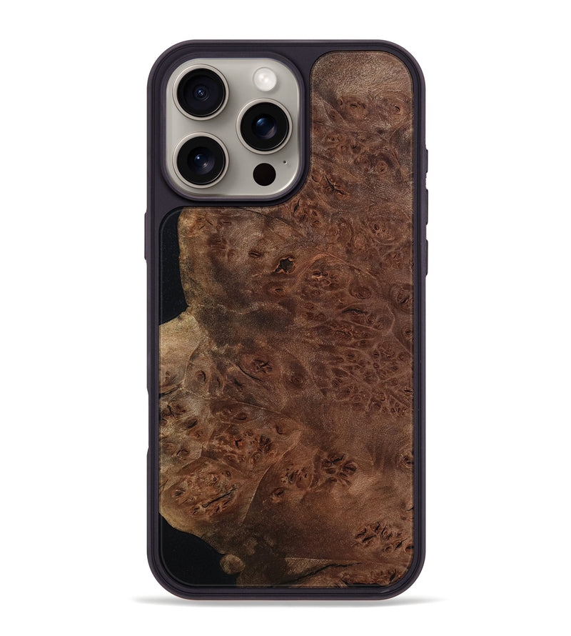 iPhone 16 Pro Max Wood Phone Case - Fred (Wood Burl, 799418)