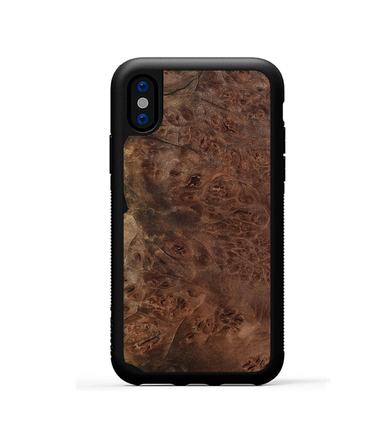 iPhone Xs Wood Phone Case - Fred (Wood Burl, 799418)