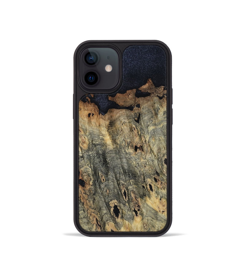iPhone 12 mini Wood Phone Case - Waylen (Wood Burl, 799419)