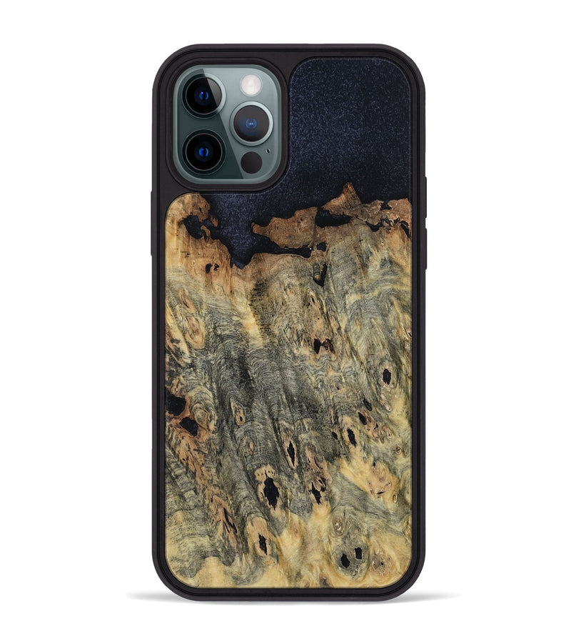 iPhone 12 Pro Max Wood Phone Case - Waylen (Wood Burl, 799419)