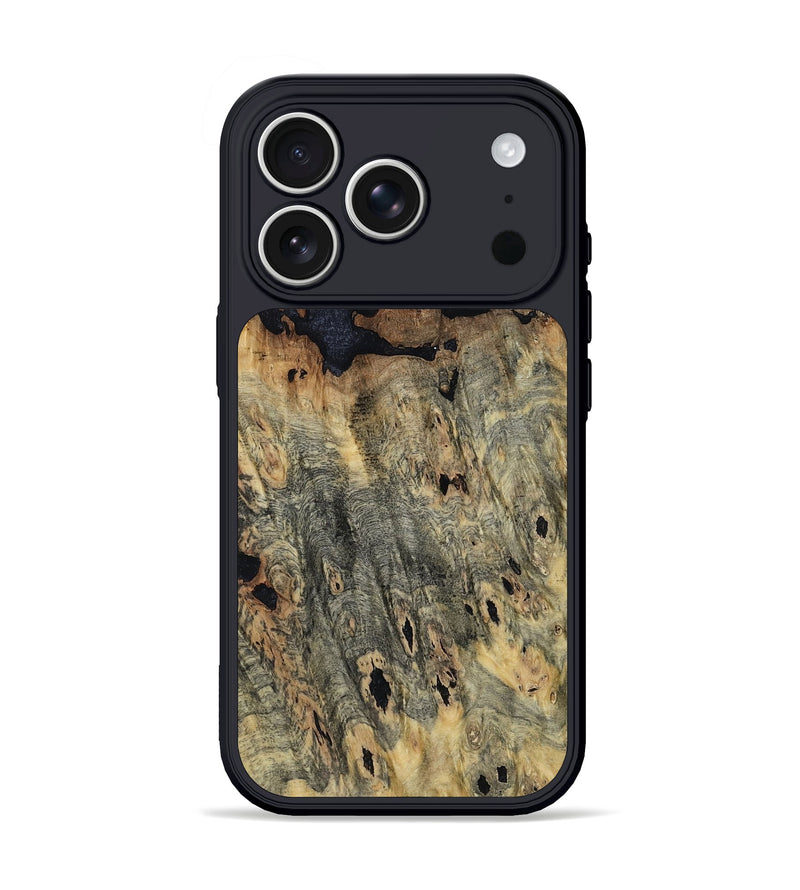 iPhone 17 Pro Wood Phone Case - Waylen (Wood Burl, 799419)