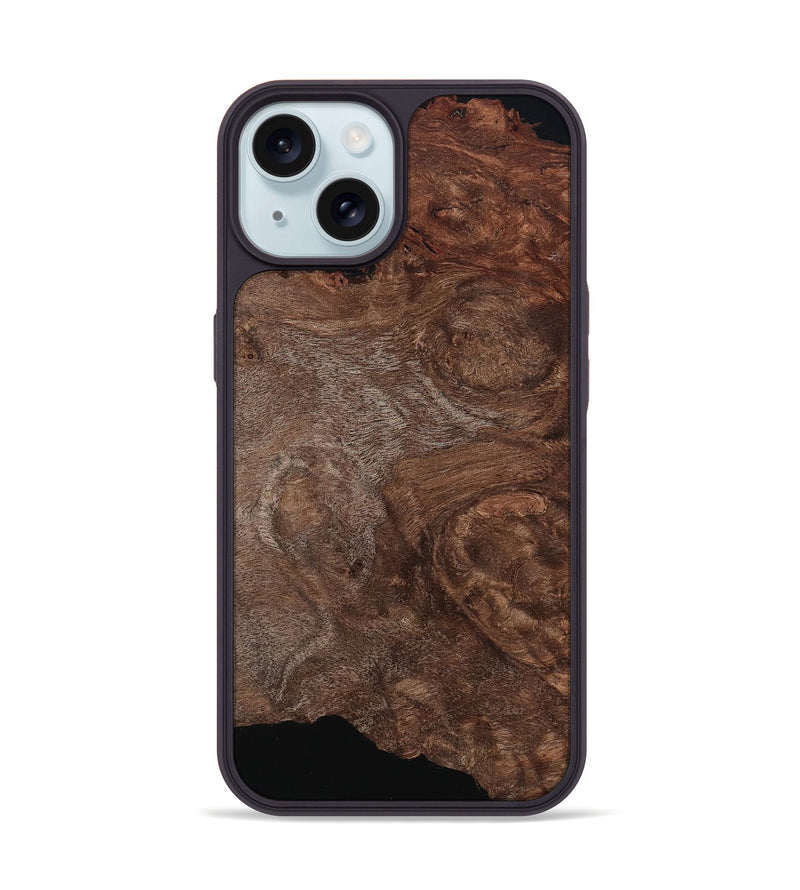 iPhone 15 Wood Phone Case - Harmoni (Wood Burl, 799421)