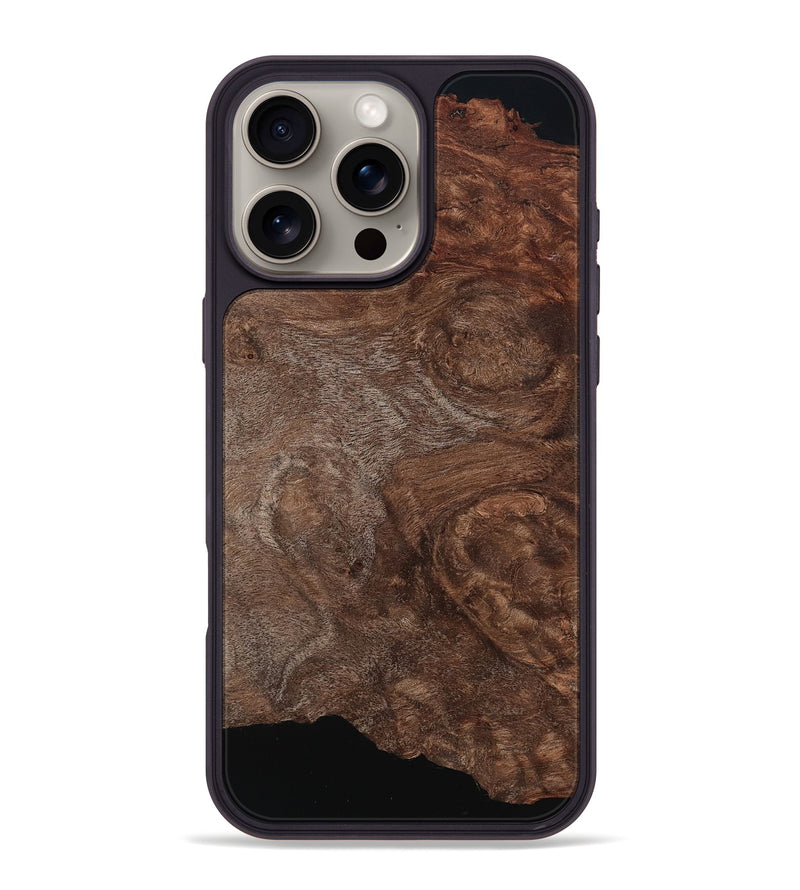 iPhone 16 Pro Max Wood Phone Case - Harmoni (Wood Burl, 799421)