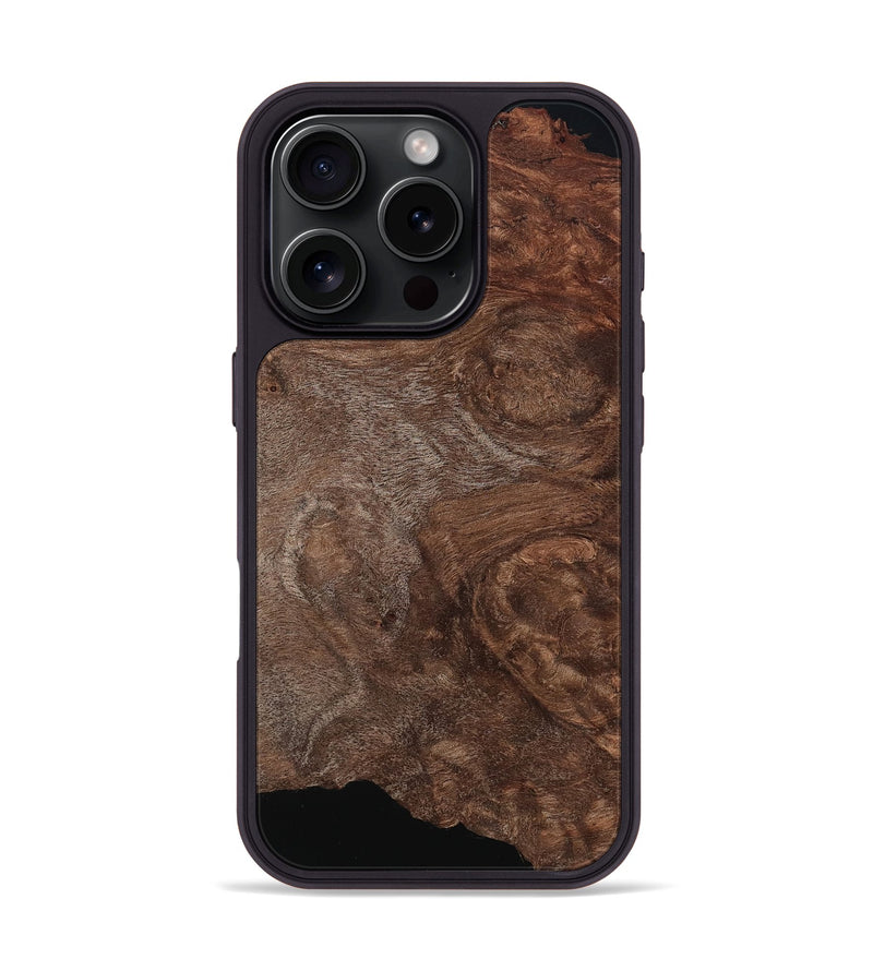 iPhone 16 Pro Wood Phone Case - Harmoni (Wood Burl, 799421)