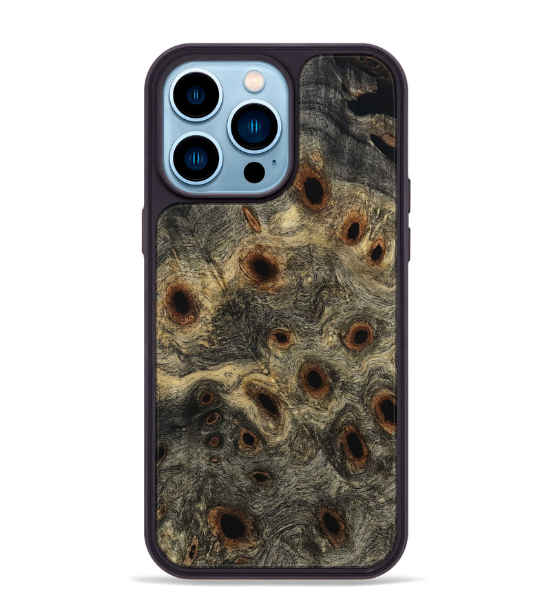 iPhone 14 Pro Max Wood Phone Case - Wilburn (Wood Burl, 799422)
