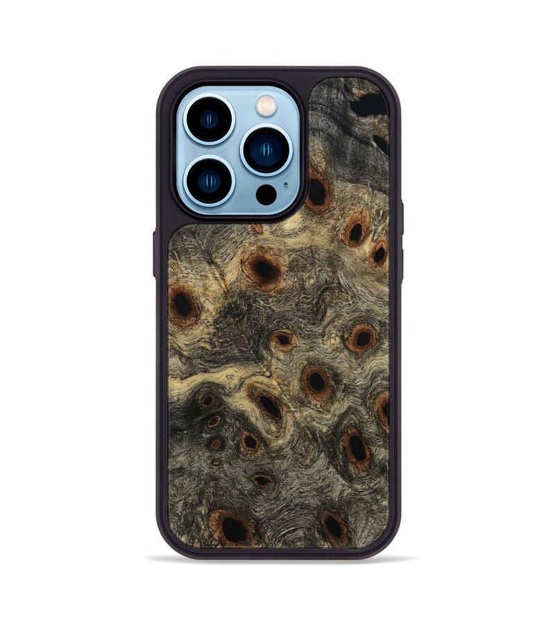iPhone 14 Pro Wood Phone Case - Wilburn (Wood Burl, 799422)