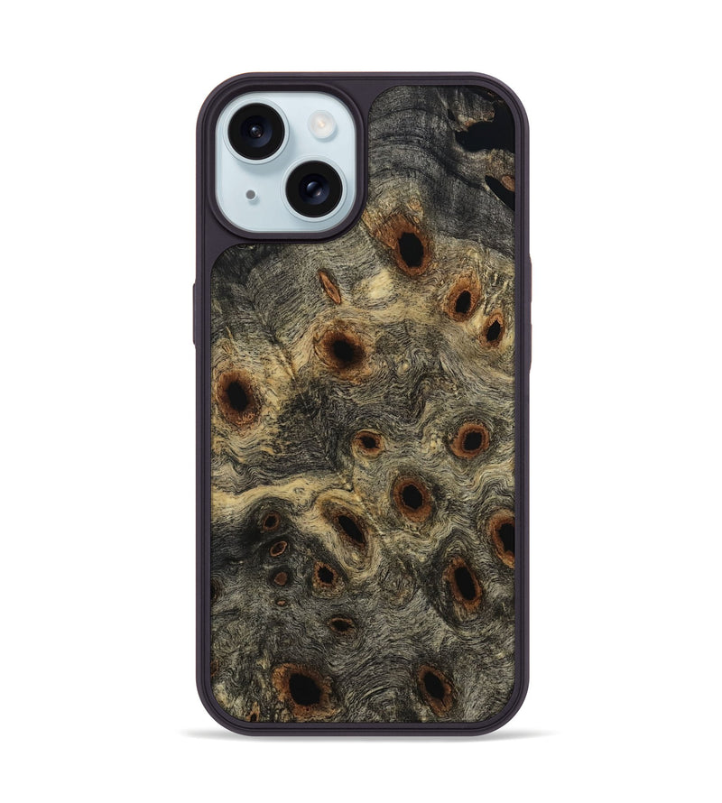 iPhone 15 Wood Phone Case - Wilburn (Wood Burl, 799422)