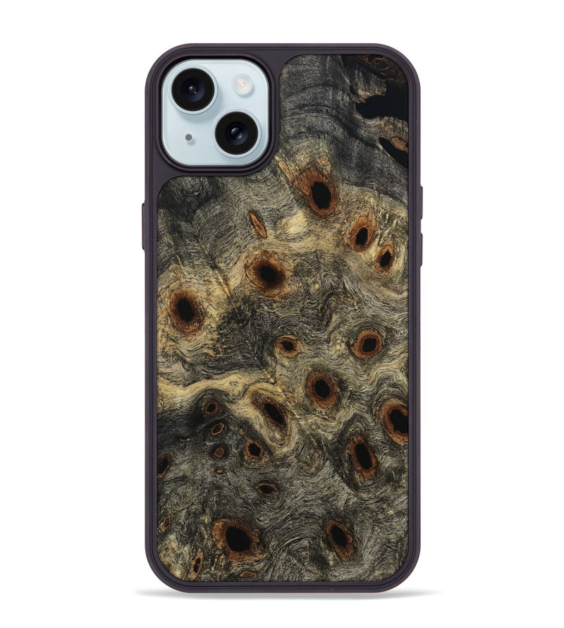 iPhone 15 Plus Wood Phone Case - Wilburn (Wood Burl, 799422)