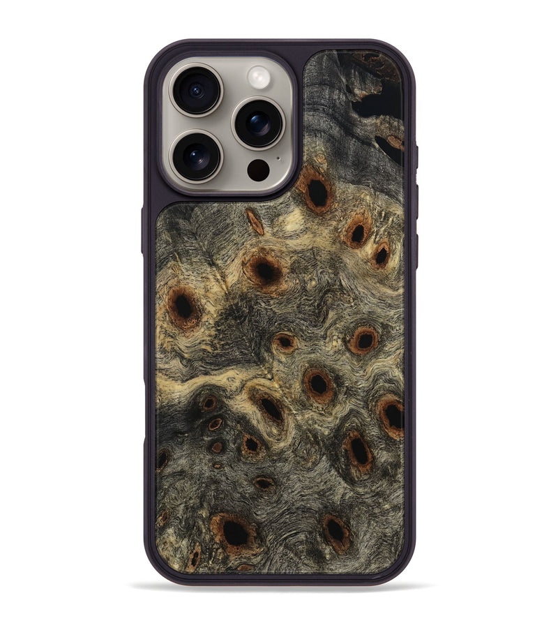 iPhone 16 Pro Max Wood Phone Case - Wilburn (Wood Burl, 799422)