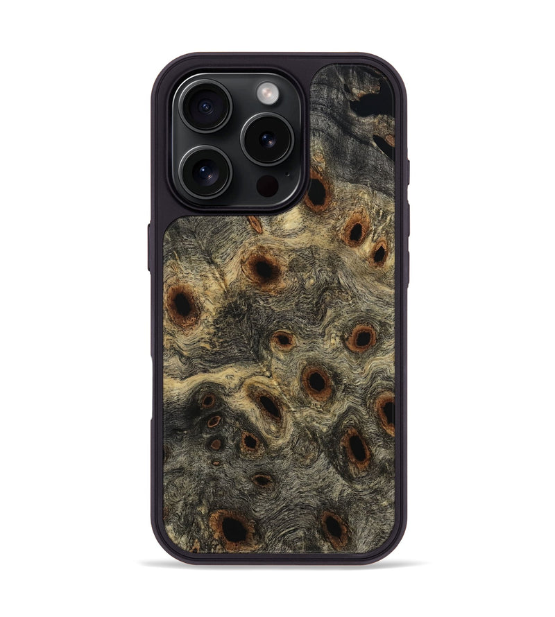 iPhone 16 Pro Wood Phone Case - Wilburn (Wood Burl, 799422)