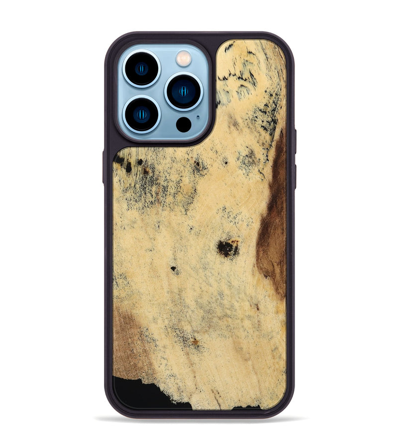 iPhone 14 Pro Max Wood Phone Case - Tobe (Wood Burl, 799423)