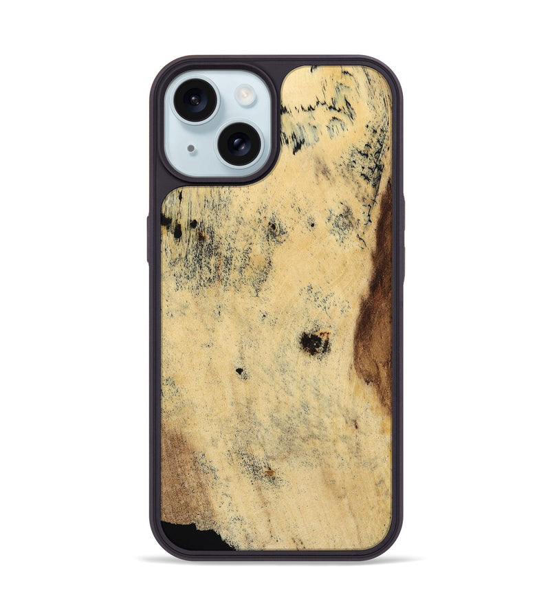 iPhone 15 Wood Phone Case - Tobe (Wood Burl, 799423)