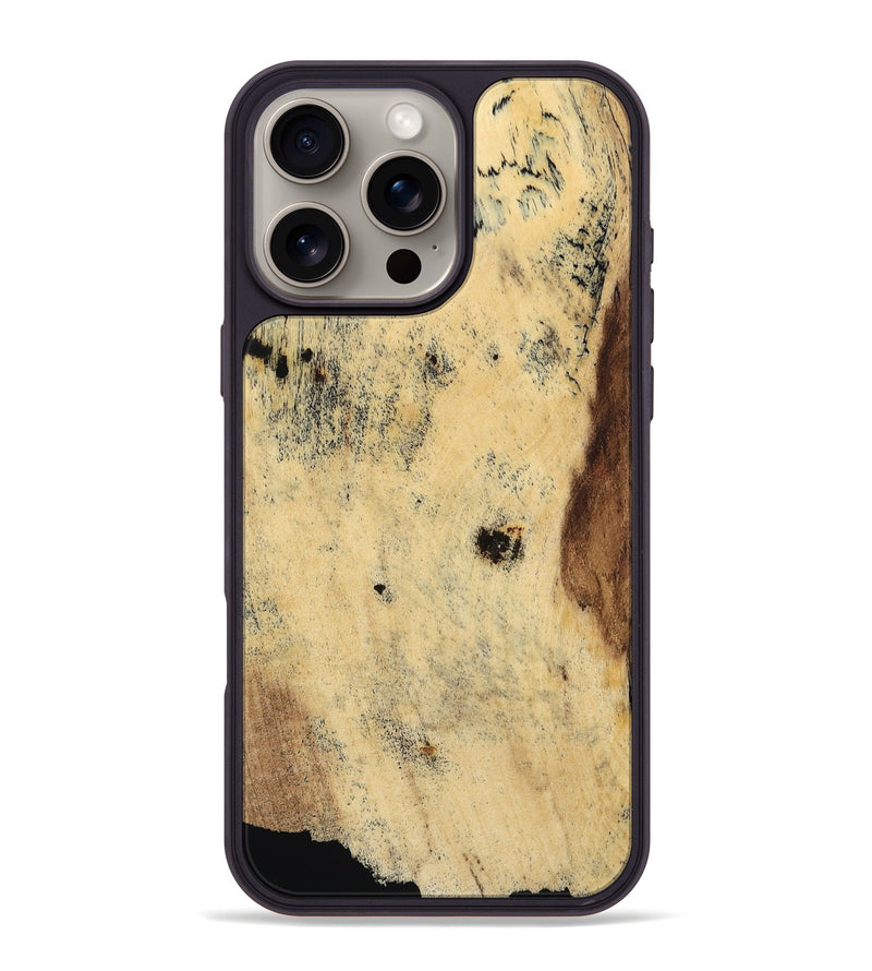 iPhone 16 Pro Max Wood Phone Case - Tobe (Wood Burl, 799423)