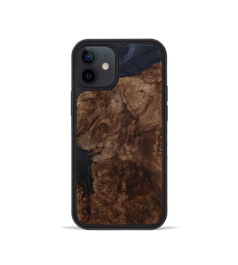 iPhone 12 mini Wood Phone Case - Misael (Wood Burl, 799425)