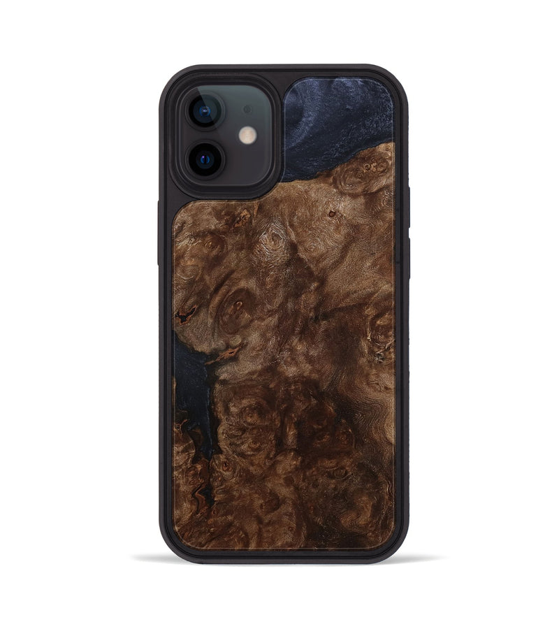 iPhone 12 Wood Phone Case - Misael (Wood Burl, 799425)