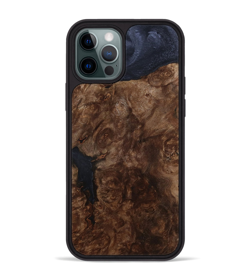 iPhone 12 Pro Max Wood Phone Case - Misael (Wood Burl, 799425)