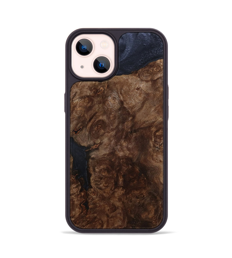 iPhone 14 Wood Phone Case - Misael (Wood Burl, 799425)