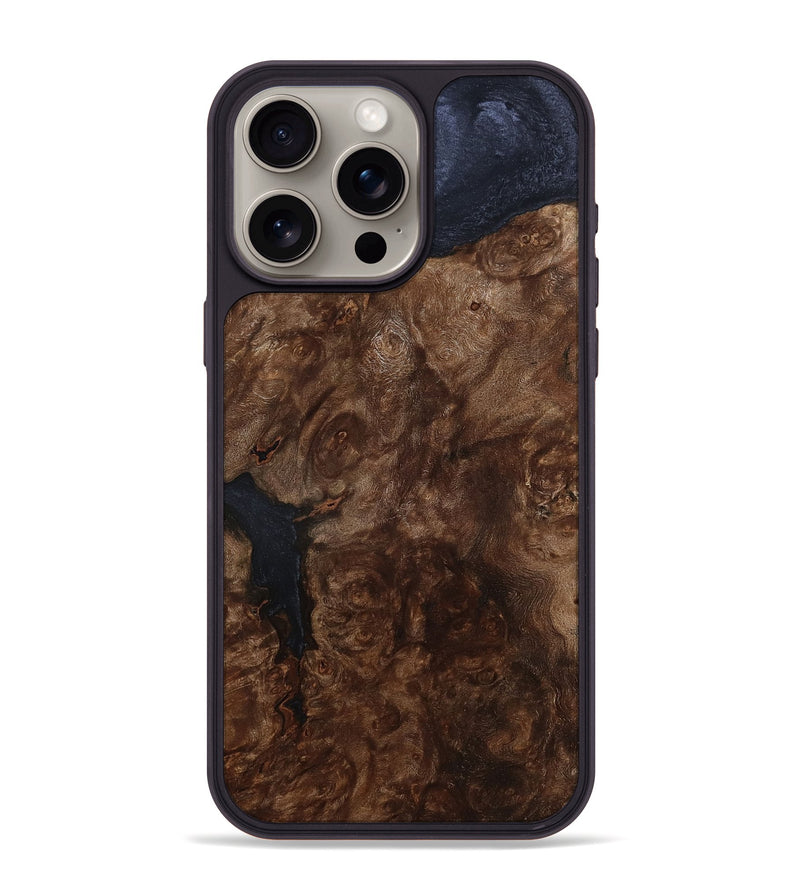 iPhone 15 Pro Max Wood Phone Case - Misael (Wood Burl, 799425)
