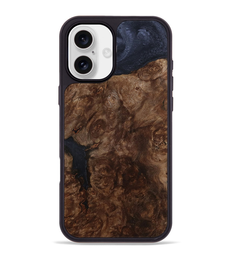iPhone 16 Plus Wood Phone Case - Misael (Wood Burl, 799425)