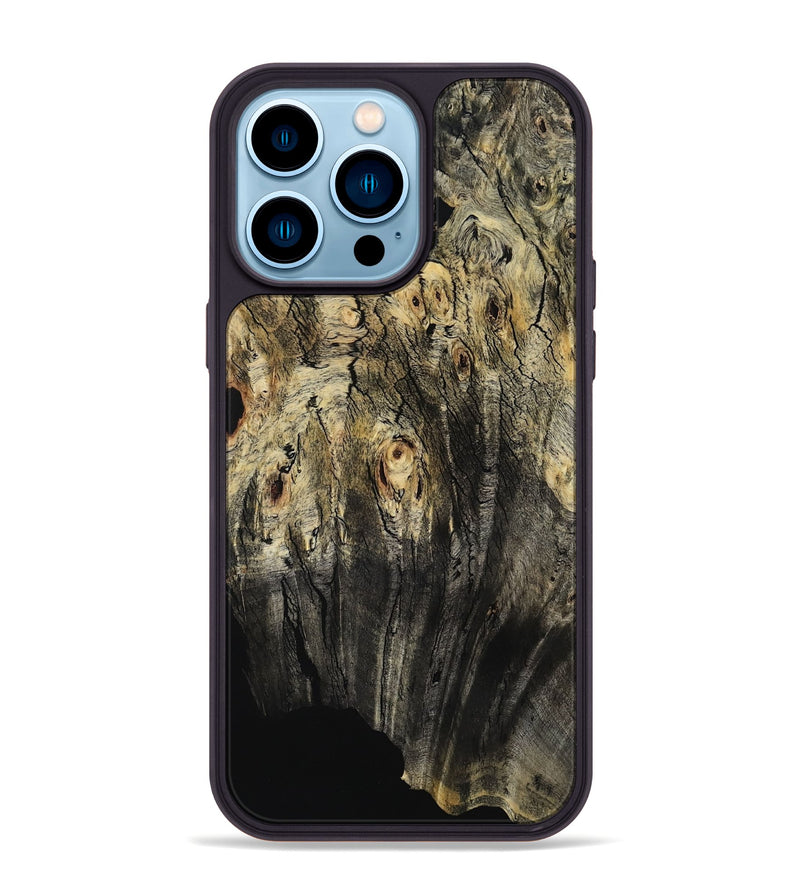 iPhone 14 Pro Max Wood Phone Case - Jaron (Wood Burl, 799426)
