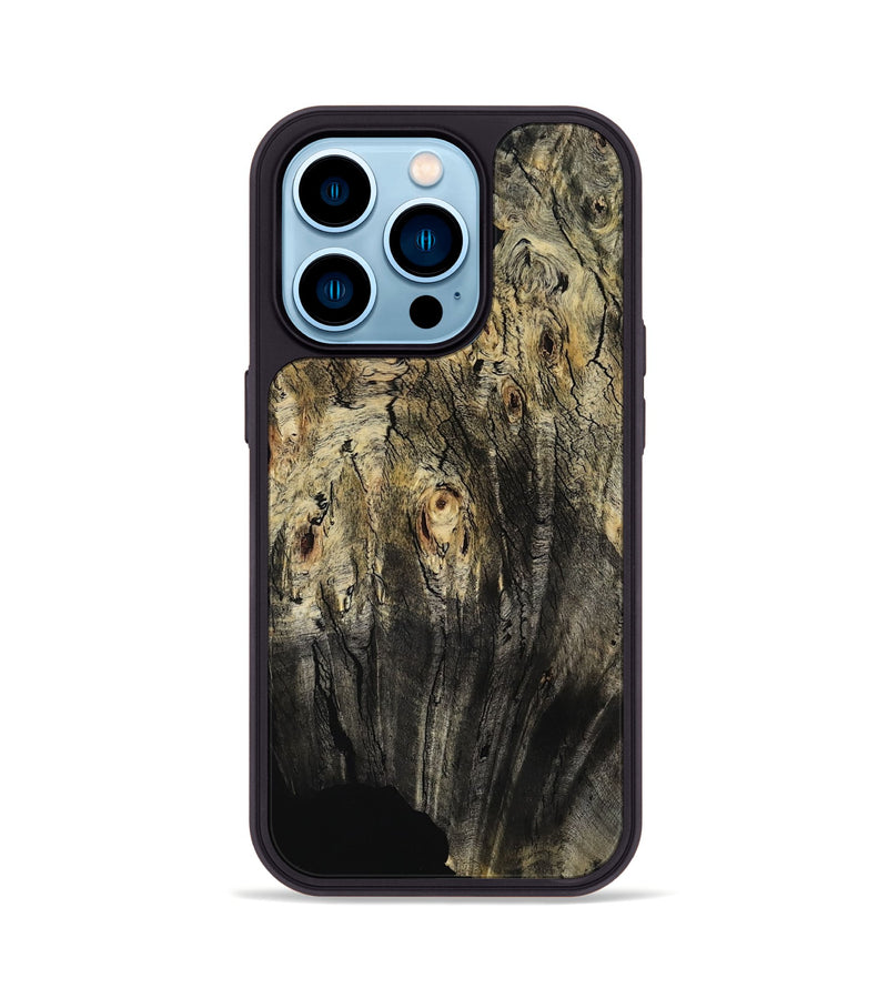 iPhone 14 Pro Wood Phone Case - Jaron (Wood Burl, 799426)