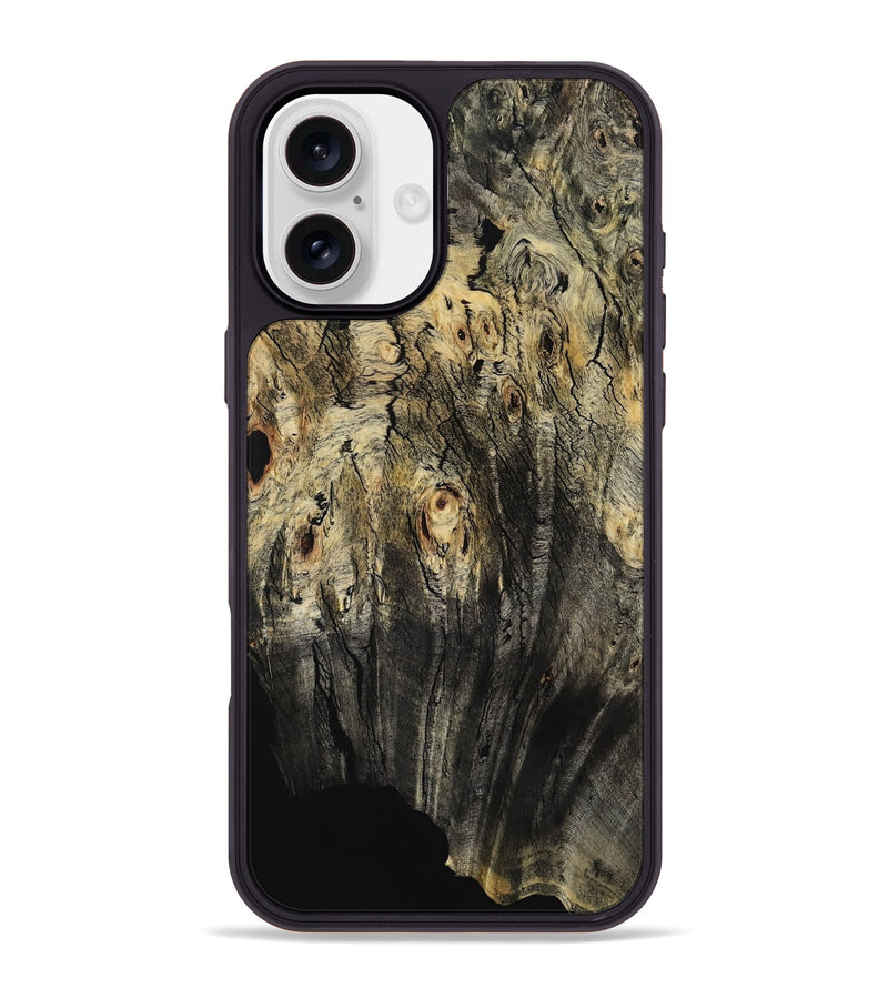 iPhone 16 Plus Wood Phone Case - Jaron (Wood Burl, 799426)