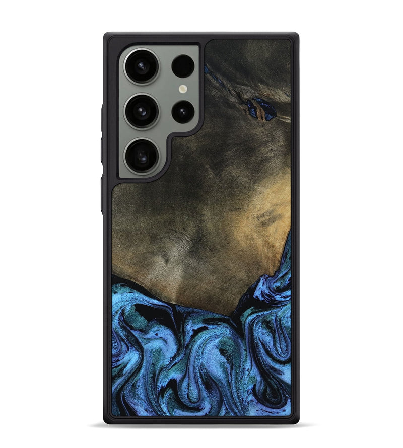 Galaxy S24 Ultra Wood Phone Case - Gunner (Blue, 799427)