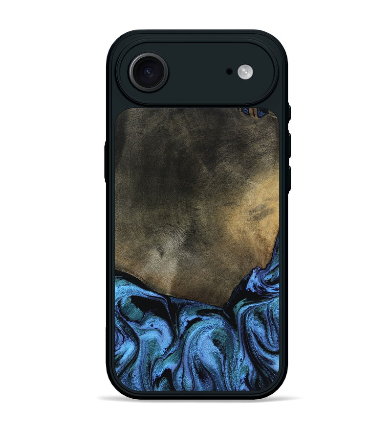 iPhone 17 Air Wood Phone Case - Gunner (Blue, 799427)