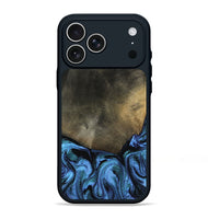 iPhone 17 Pro Max Wood Phone Case - Gunner (Blue, 799427)