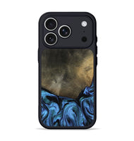 iPhone 17 Pro Wood Phone Case - Gunner (Blue, 799427)