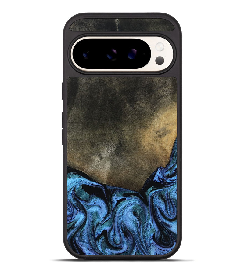 Pixel 10 Pro XL Wood Phone Case - Gunner (Blue, 799427)