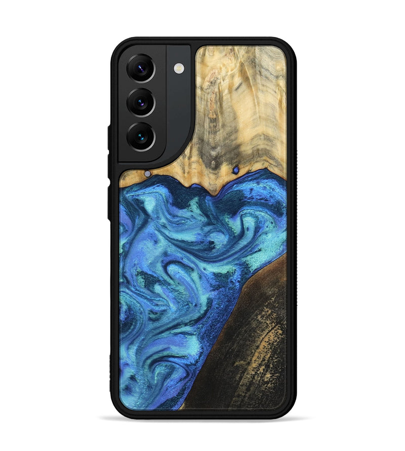 Galaxy S22 Plus Wood Phone Case - Brenton (Blue, 799428)
