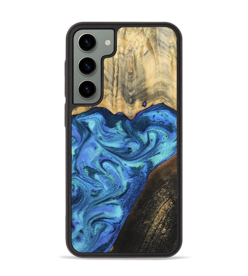 Galaxy S23 Plus Wood Phone Case - Brenton (Blue, 799428)