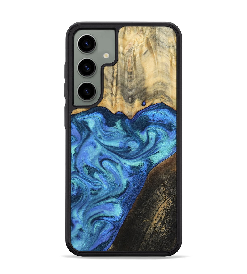 Galaxy S24 Plus Wood Phone Case - Brenton (Blue, 799428)