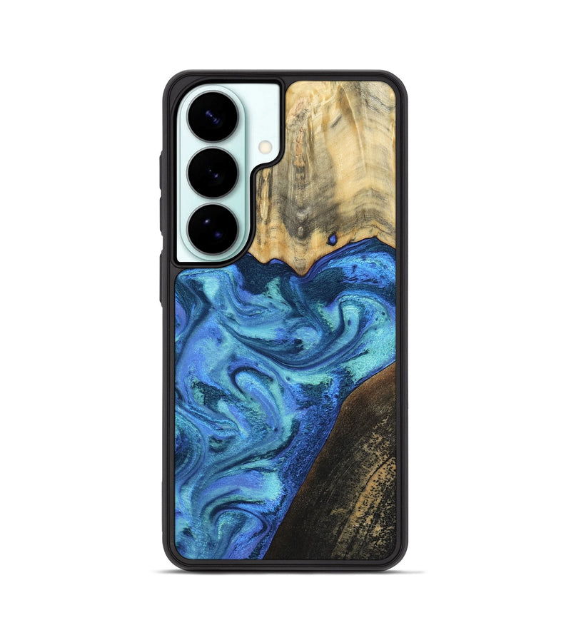 Galaxy S26 Wood Phone Case - Brenton (Blue, 799428)
