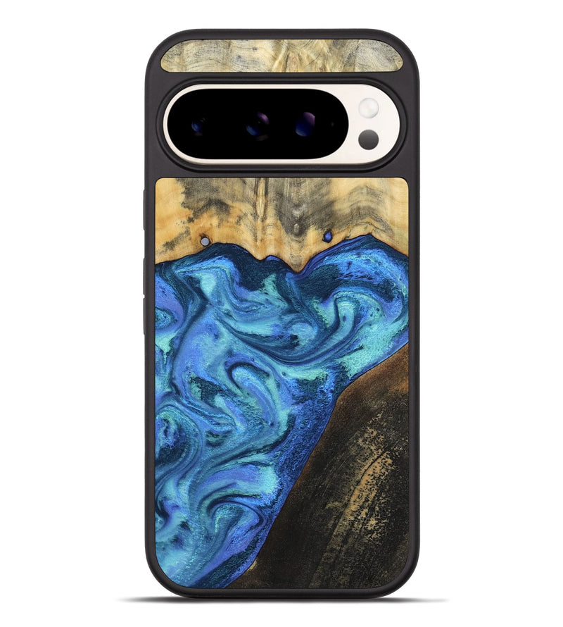 Pixel 9 Pro XL Wood Phone Case - Brenton (Blue, 799428)