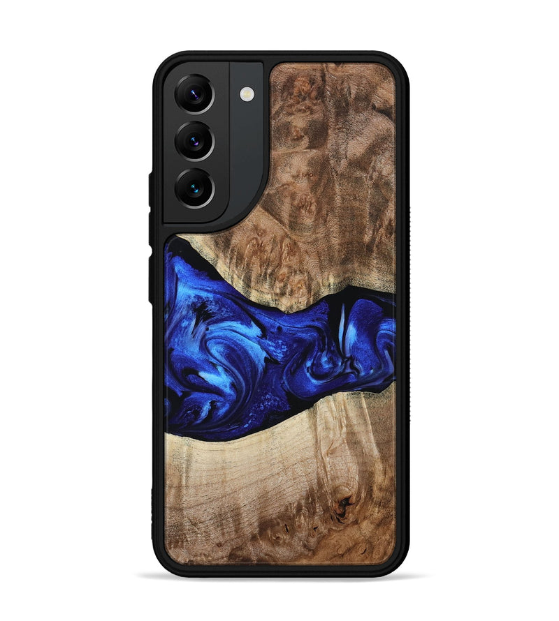 Galaxy S22 Plus Wood Phone Case - Ada (Blue, 799429)