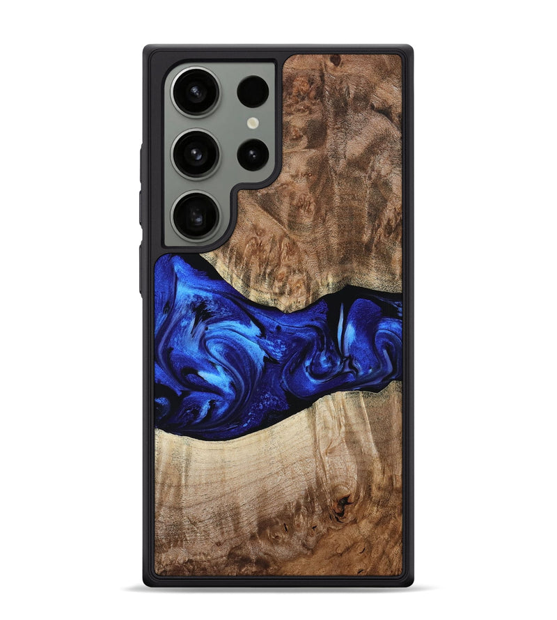 Galaxy S24 Ultra Wood Phone Case - Ada (Blue, 799429)