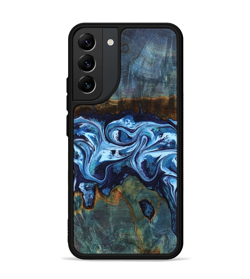 Galaxy S22 Plus Wood Phone Case - Dawna (Blue, 799431)