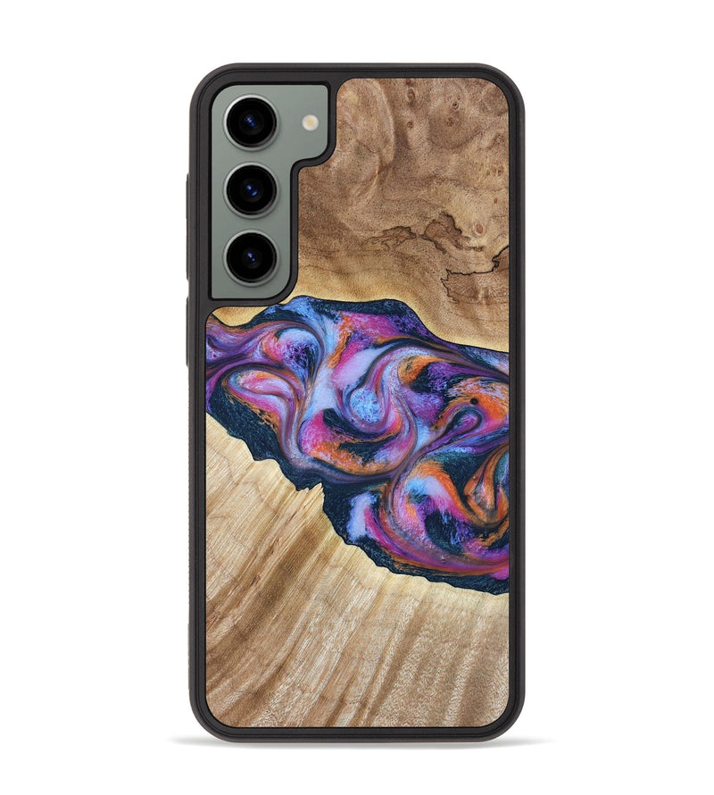 Galaxy S23 Plus Wood Phone Case - Lina (Blue, 799432)