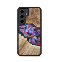 Galaxy S24 Wood Phone Case - Lina (Blue, 799432)