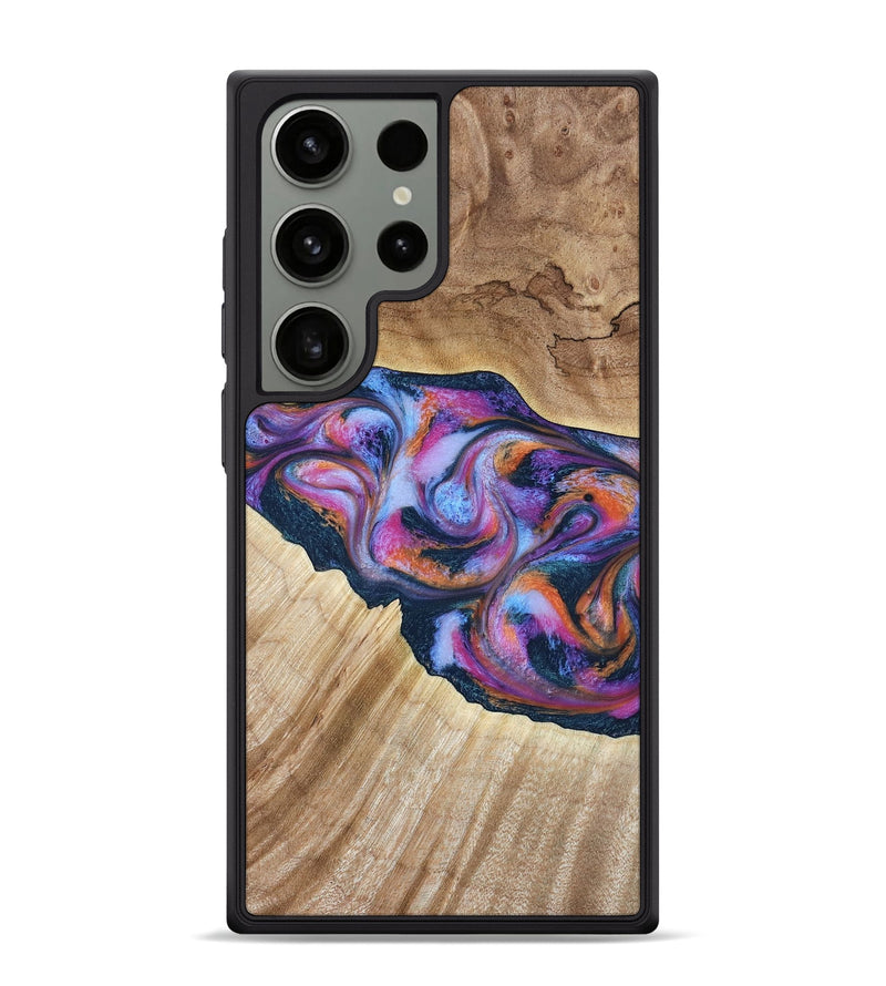 Galaxy S24 Ultra Wood Phone Case - Lina (Blue, 799432)