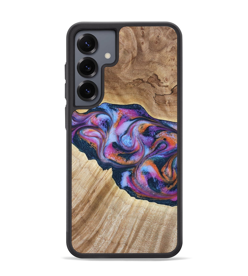 Galaxy S25 Plus Wood Phone Case - Lina (Blue, 799432)