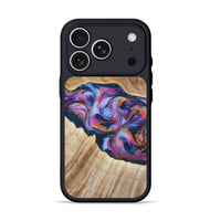 iPhone 17 Pro Wood Phone Case - Lina (Blue, 799432)