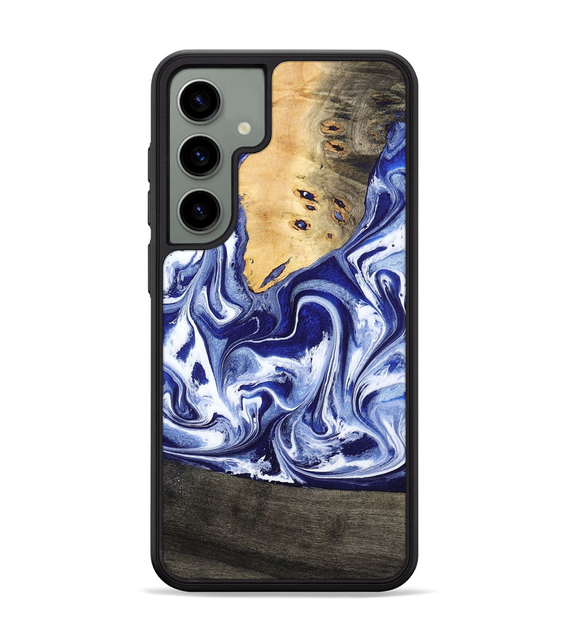 Galaxy S24 Plus Wood Phone Case - Boaz (Blue, 799433)