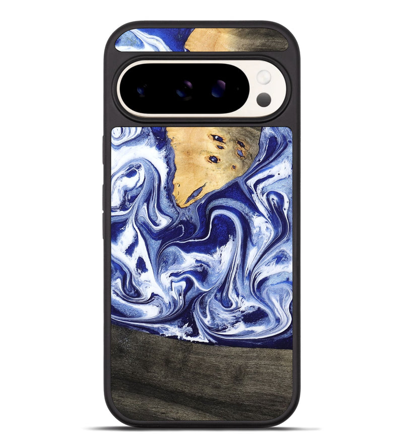 Pixel 9 Pro XL Wood Phone Case - Boaz (Blue, 799433)