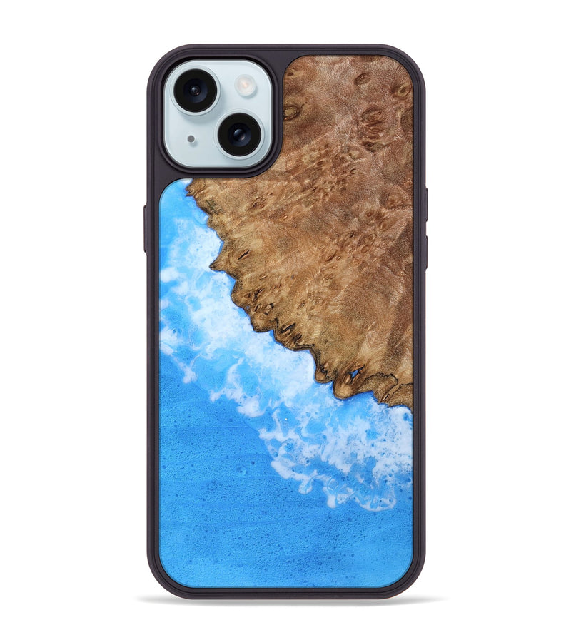 iPhone 15 Plus Wood Phone Case - Stacey (Coastal, 799441)