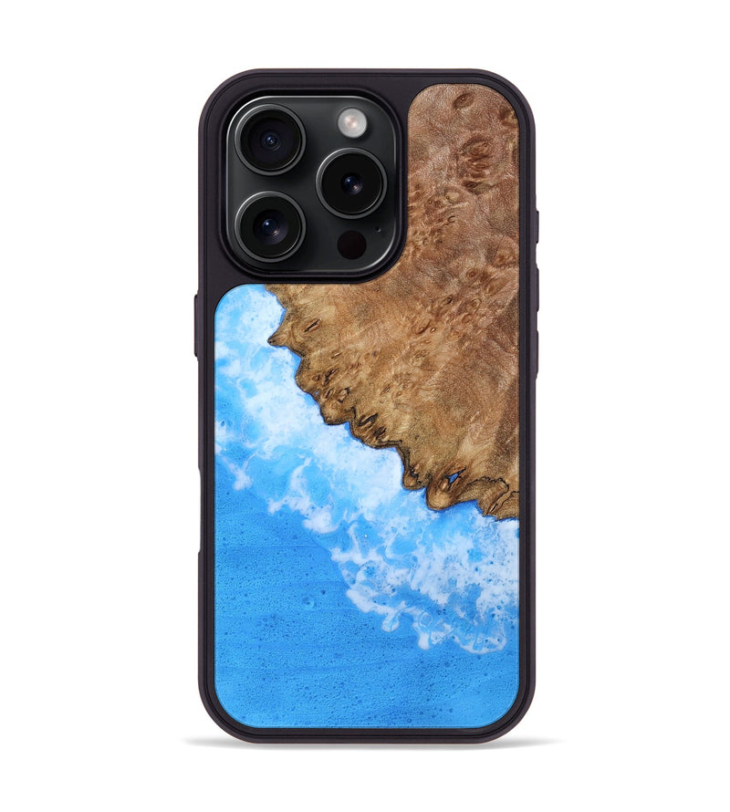iPhone 16 Pro Wood Phone Case - Stacey (Coastal, 799441)