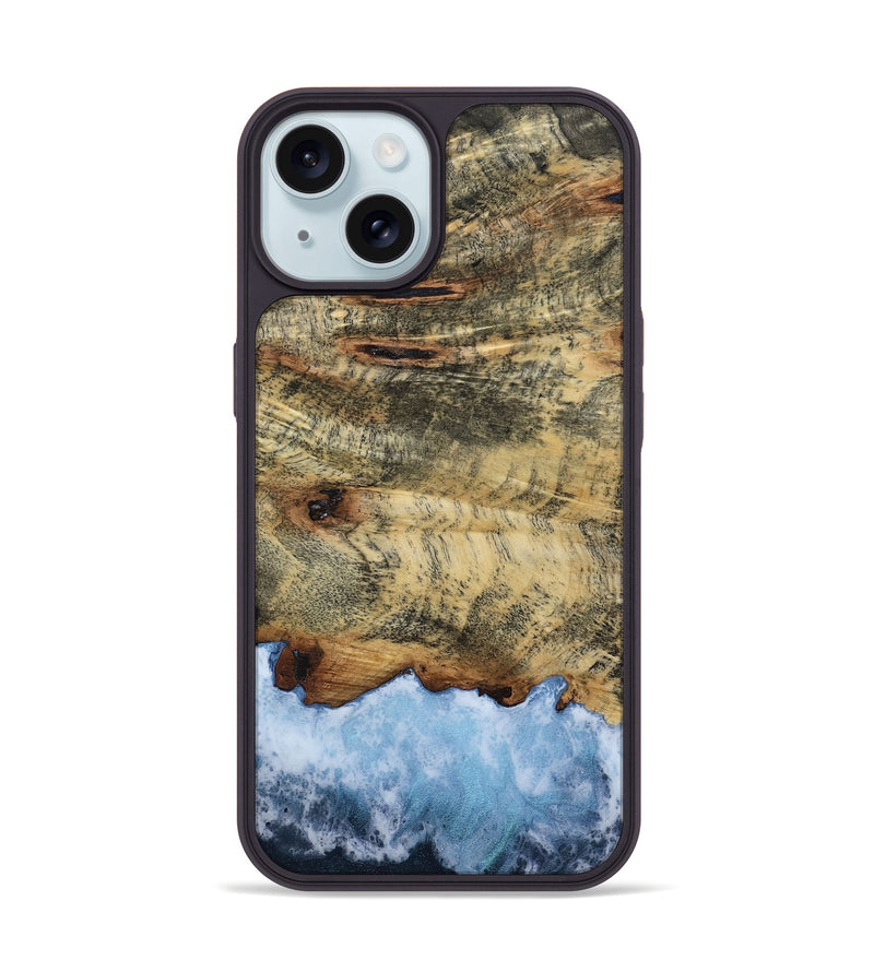 iPhone 15 Wood Phone Case - Vicki (Coastal, 799442)