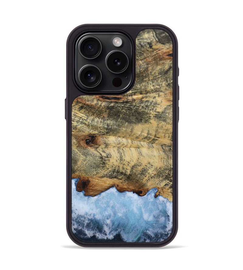 iPhone 15 Pro Wood Phone Case - Vicki (Coastal, 799442)